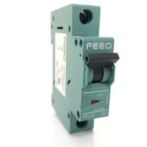 FEEO FPV-63 1P (1 Polo) 63A 250VDC Magneto Termico CC Corrente Continua - immagine 1