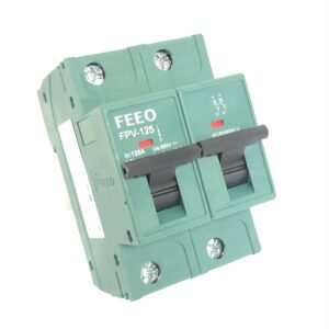 FEEO FPV-125 2P (2 Polo) 125A 550VDC Magneto Termico CC Corrente Continua - immagine 4